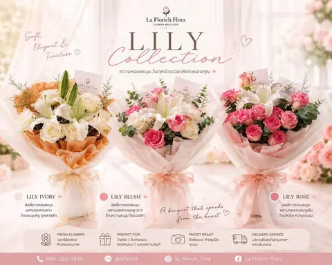 Lily Collection สามช่อ